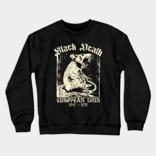 Vintage BLACK DEATH European Tour Crewneck Sweatshirt